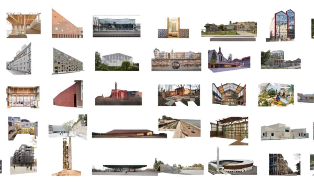 40 BEITRÄGE FÜR DEN PREIS DER  EUROPÄISCHEN UNION FÜR ZEITGENÖSSISCHE ARCHITEKTUR  – MIES VAN DER ROHE AWARD 2022 – AUSGEWÄHLT