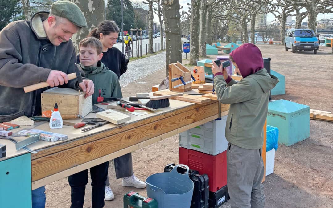 Bau Dir Dein Vogelhaus! Workshop an der LANGEN BANK