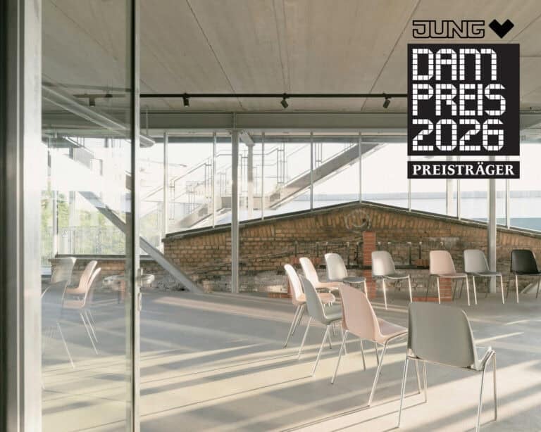 The DAM Preis 2025 goes to Peter Grundmann Architekten for the ZK/U Center for Art and Urbanistics in Berlin The DAM Preis 2025 goes to Peter Grundmann Architekten for the ZK/U Center for Art and Urbanistics in Berlin