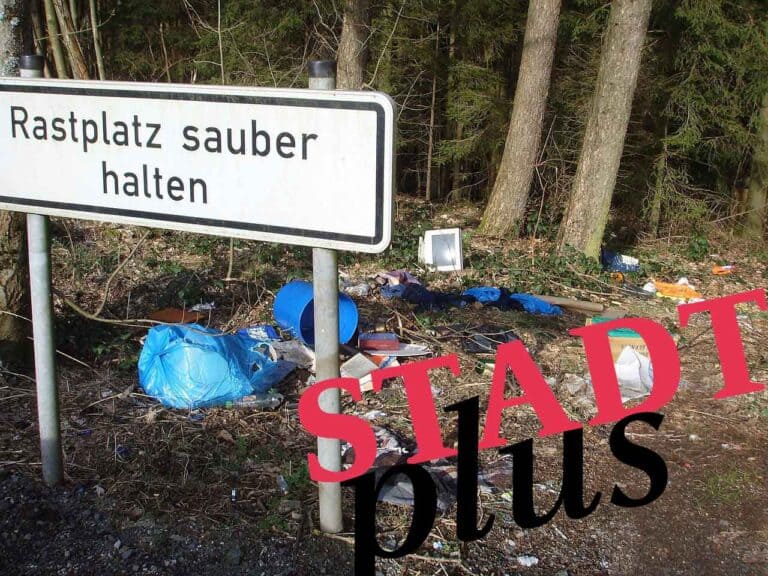 Die STADT + DIE SAUBERKEIT: Wo und warum Frankfurt vermüllt