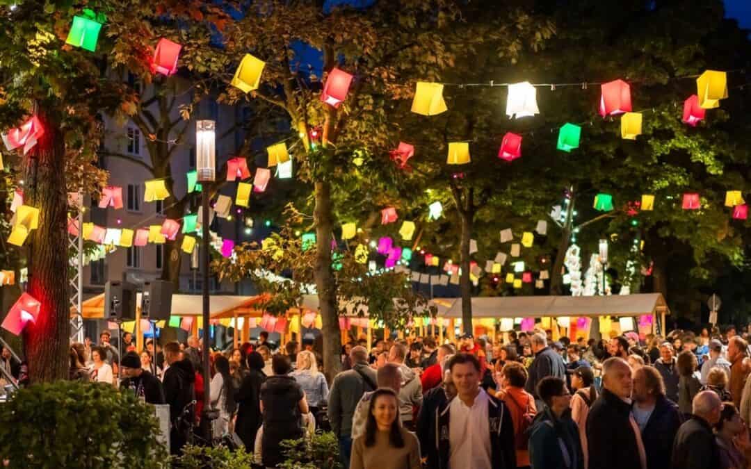 100 Jahre Neues Frankfurt: Lampionfest am Bornheimer Hang