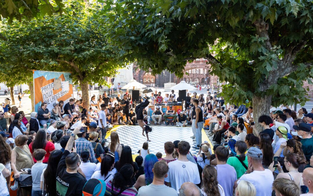 Breakdance Battle an der Langen Bank